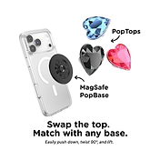 Crystal Heart Black Glitter &mdash;  PopTop image number 3